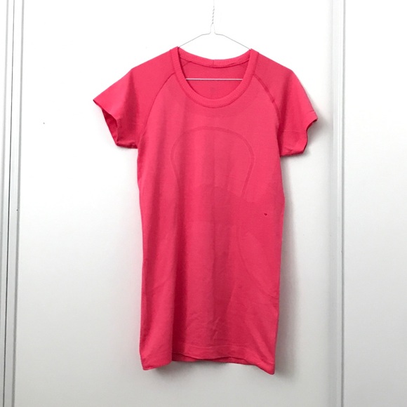 Lululemon Pink Swiftly Tech Short Sleeve Top